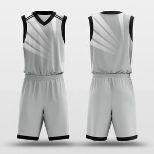 Conjunto de chaleco y pantalones cortos de baloncesto sin mangas de 2 piezas de alta calidad, uniformes de camisetas personalizados por sublimación al por mayor - Product Image 4