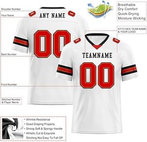 เสื้อฟุตบอลแบบปรับแต่งได้ผ้าระบายอากาศคุณภาพพรีเมี่ยมเหมาะสำหรับทีมสโมสรแบรนด์ชุดกีฬาสำหรับแข่งขัน2025 - Product Image 2