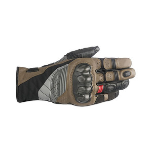 Gants de course à doigts entiers en cuir de vachette personnalisés pour le cyclisme et la moto en plein air. - Product Image 1