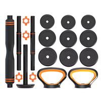 YWTB 2025 Offre Spéciale poids réglables équipement d'entraînement gymnastique à domicile Kit d'haltères de musculation gratuit Kettlebell Grip ensemble d'haltères