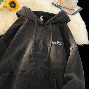 Vêtements de mode Utilisation en plein air Hommes Distressed Hoodies Street Wear Bas quantité minimale de commande Distressed Hoodies Pour Hommes - Product Image 2