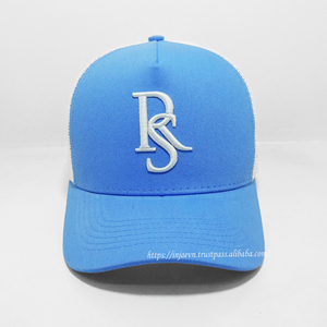 Casquette de camionneur confortable en coton à 5 panneaux de l'usine du Vietnam Chapeau de sport de style hip-hop à broderie personnalisée pour le cyclisme Design innovant - Product Image 1