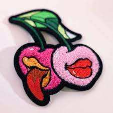Presse à chaud personnalisé cerise Badges broderie Patch coudre sur les vêtements - Product Image 5