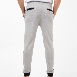 Wholesale Lightweight High Waist Breathable Quick Dry Men's Casual Sports Running <b>Trousers</b> with Pockets - Product Image 4