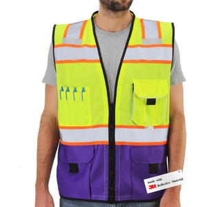 2025 travail Construction gilet vêtements réfléchissants haute visibilité gilet de sécurité réfléchissant chemin de route sécurité gilet de Construction - Product Image 1