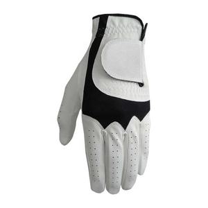 Gants de golf en cuir Cabretta personnalisés de qualité supérieure, blancs, pour homme, main gauche, respirants, toucher doux, sport - Product Image 5