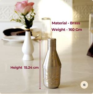Bouteille de Mukhwas en laiton Globe entièrement durable et pliable avec différents modèles pour une application domestique - Product Image 6