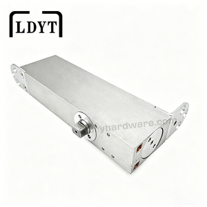 Système de charnières de sol hydrauliques dissimulées série DFG890 UK M+ 150 KG à pivot automatique réglable - Product Image 4