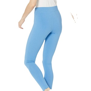 Wholesale Solid Spandex/Nylon V-<b>Shaped</b> Waist Quick Dry Yoga <b>Leggings</b> for Women-Custom Activewear Fitness Wear MADE BY BS 2026 - Product Image 4