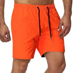 2025 hommes Hip Hop Style Shorts séchage rapide solide vêtements de sport maillot de bain plage maille doublure surf Traje court taille élastique - Product Image 4