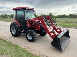 รถไถเดินตาม Mahindra 3555i ATC ขับเคลื่อน 4 ล้อ พร้อมที่ตักด้านหน้า 21 แรงม้า เครื่องยนต์ดีเซล 16.3 ลิตร สำหรับงานภาคเกษตร - Product Image 2