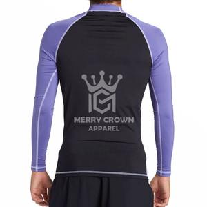 Dernière conception 100% polyester chemises de compression à manches longues pour hommes Slim Fit Solid Pattern Casual Knitted premium Style - Product Image 2