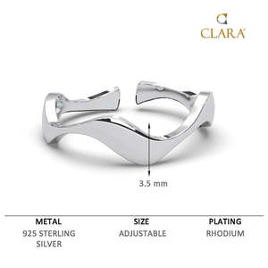 Anillos de Plata de Ley 925 de Primera Calidad para Mujer, Chapados en Rodio con Circonita, Joyería de Boda para Hombre - Product Image 6