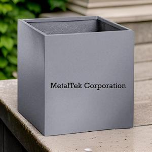 Maceta de Metal de acero galvanizado Corten, maceta cuadrada con acabado rústico, suministros de jardín modernos antiguos, maceta de bajo precio al por mayor - Product Image 3