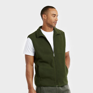 Chaleco de lana Polar de tendencia de Venta caliente Chaleco de lujo de lana de poliéster 100% personalizado de alta calidad para hombres - Product Image 3