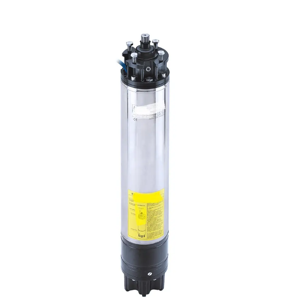 Pompe à eau électrique submersible, en acier inoxydable, entièrement de haute qualité, alésoir