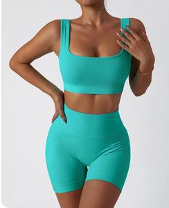 Chándal de patrón sólido transpirable para mujer a la moda, ropa de calle con cierre de cintura elástica, conjuntos cómodos - Product Image 4