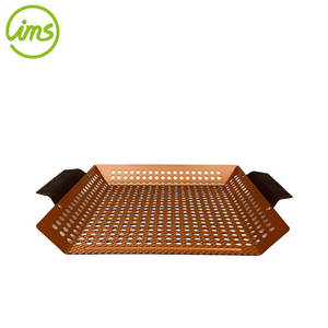 Bandeja grande antiadherente para parrilla de barbacoa de acero al carbono - Product Image 2