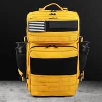 Sac à dos tactique grande capacité antivol, impression de logo personnalisé, broderie, imperméable, équipement de randonnée, camping, voyage en plein air