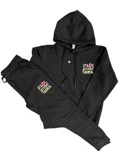 Survêtement Vintage Délavé Surdimensionné 100% Coton 65% Polyester (Polaire) 35% à 320 GSM OEM Personnalisé Homme de Haute Qualité 360 pour Hommes - Product Image 3