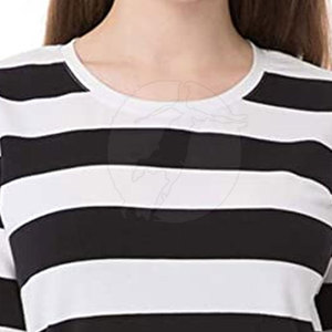 Camiseta de manga corta hecha de algodón para mujer, ropa informal de secado rápido, nueva llegada, camiseta para mujer en Stock - Product Image 5