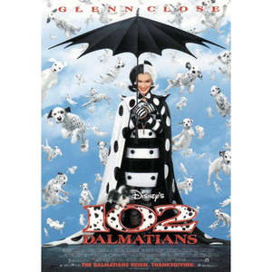 102 Dalmatians Wall <b>Poster</b> Made of Durable Paper Material - Product Image 1
