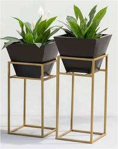 Customizable Unique Design Metal Decorative Planter <b>Pot</b> round Shape Indoor or Outdoor Decor <b>Plant</b> <b>Stand</b> Flower <b>Pots</b> & Planters - Product Image 1