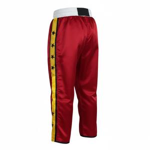 Pantalons de Muay Thai Kickboxing pour hommes, vêtements de sport d'entraînement, taille élastique personnalisée, pantalons de kickboxing professionnels pour MMA, combat en cage - Product Image 4