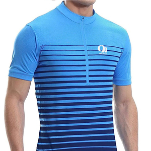 2024 personnalisé hommes à manches courtes cyclisme maillot coupe-vent léger séchage rapide respirant OEM équipe nom impression sublimée - Product Image 6