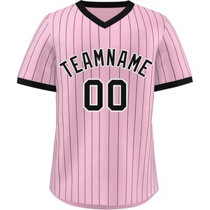 Maillot de baseball écologique grande taille, design personnalisé, impression par transfert thermique, maille respirante, service OEM/ODM, fourniture directe d'usine - Product Image 3