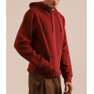Sweat à capuche décontracté pour hommes de haute qualité 100% coton mélangé pour l'hiver - Product Image 3