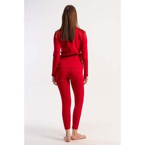 Ensemble de vêtements pour femme - Kaskorse à manches longues - Paca Paca Iclik - Rouge - Rouge - Product Image 4