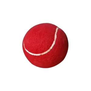 Toptan fabrika yüksek kalite özel logo tenis kriket topu ve oyun kriket hindistan tenis topu kriket için