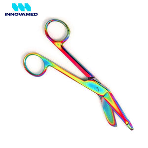 Matériau de dessus multicolore à prix raisonnable pour les ciseaux de pansement chirurgical de chirurgie PAR INNOVAMED - Product Image 4
