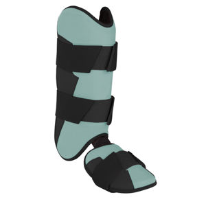 Espinilleras de Béisbol de Cuero de Color Sólido con Protección Profesional y Diseño Ligero Ajustable para Atletas Competitivos - Product Image 2