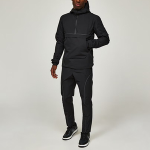 Nouveaux hommes et femmes hiver et automne double couche coupe-vent et imperméable randonnée en plein air survêtement coupe-vent à capuche - Product Image 1