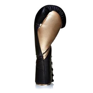 Guantes de Boxeo Profesionales de Alta Calidad Hechos a Medida, Diseño de Cordones de Moda, Cuero Genuino de Vaca, Tallas 8oz RC-BG-136 - Product Image 3