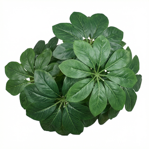 Plante artificielle en pot, arbre à multiples niveaux en forme de parapluie - Product Image 4