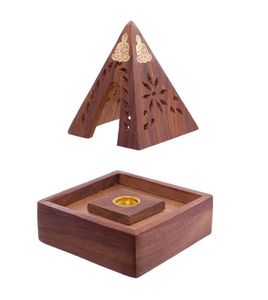 Artistic <b>Wooden</b> Bakhoor <b>Burner</b> <b>For</b> Home Decoration And Aromatherapy Creating Warm Atmosphere With Authentic Incense Aroma - Product Image 5