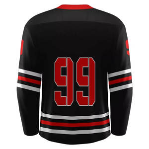 Les maillots de hockey sur glace en maille réversible conçoivent votre propre logo Maillot de hockey sur glace Maillot de hockey sur glace de haute qualité - Product Image 2