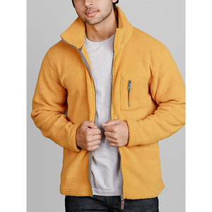 Dernier style de veste polaire pour hommes en polaire à fermeture éclair complète Nouveau style élégant fait à la main sur mesure en polaire pour hommes en polyester réversible et respirant XL - Product Image 1
