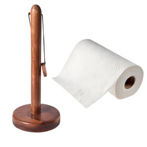 Wooden Brown Tissue <b>Roll</b> <b>Holder</b> and Unique Tissue Stand for Home Table Kitchen <b>Holder</b> <b>Toilet</b> Paper Kitchen Storage Paperr Towel - Product Image 1