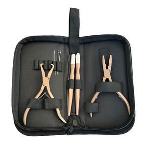Kit de Herramientas de Microeslabones para Extensiones de Cabello de Acero Inoxidable Profesional, Diseño Personalizado SEVMEK SURGICAL, Color Personalizado - Product Image 1