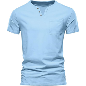 Vente chaude T-shirt décontracté à manches courtes T-shirt moderne Slim Fit pour un usage quotidien pour les commandes en gros personnalisées - Product Image 5