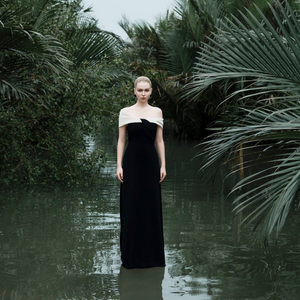 ชุดเดรสสตรีเปิดไหล่แฟชั่น - Product Image 4