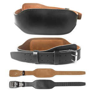 Cinturón de Gimnasio Profesional para Levantamiento de Pesas 2025, Cuero PU con Soporte Lumbar Duradero, Ajustable para Sentadillas, Protección Mejorada - Product Image 5