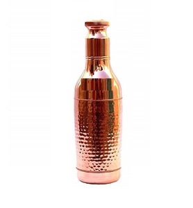 Classic Polished <b>Copper</b> Water <b>Bottle</b> With Premium Shine For Traditional And Healthy Lifestyle <b>Drinking</b> - Product Image 3