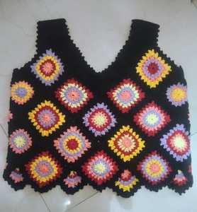 Top corto hecho a mano, ropa de playa de ganchillo para mujer, ropa de vacaciones informal, sexy, estilo sujetador, ropa de playa, Bikini, último traje de baño personalizado - Product Image 6