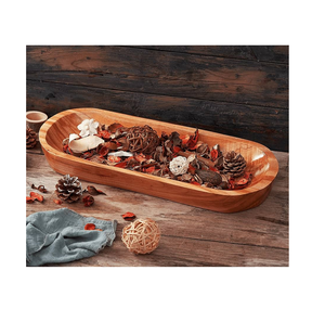 Cuenco de masa de madera decorativo, herramientas profesionales, vajilla, cuenco decorativo de madera personalizado, proveedor al por mayor - Product Image 1