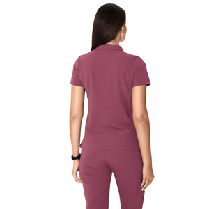 Direct Manufacturer Wholesale Custom Logo Hospital <b>Scrub</b> Suits Spandex/Polyester Multi-Wear Collar Plus Size Uniform Uniforms - Product Image 3